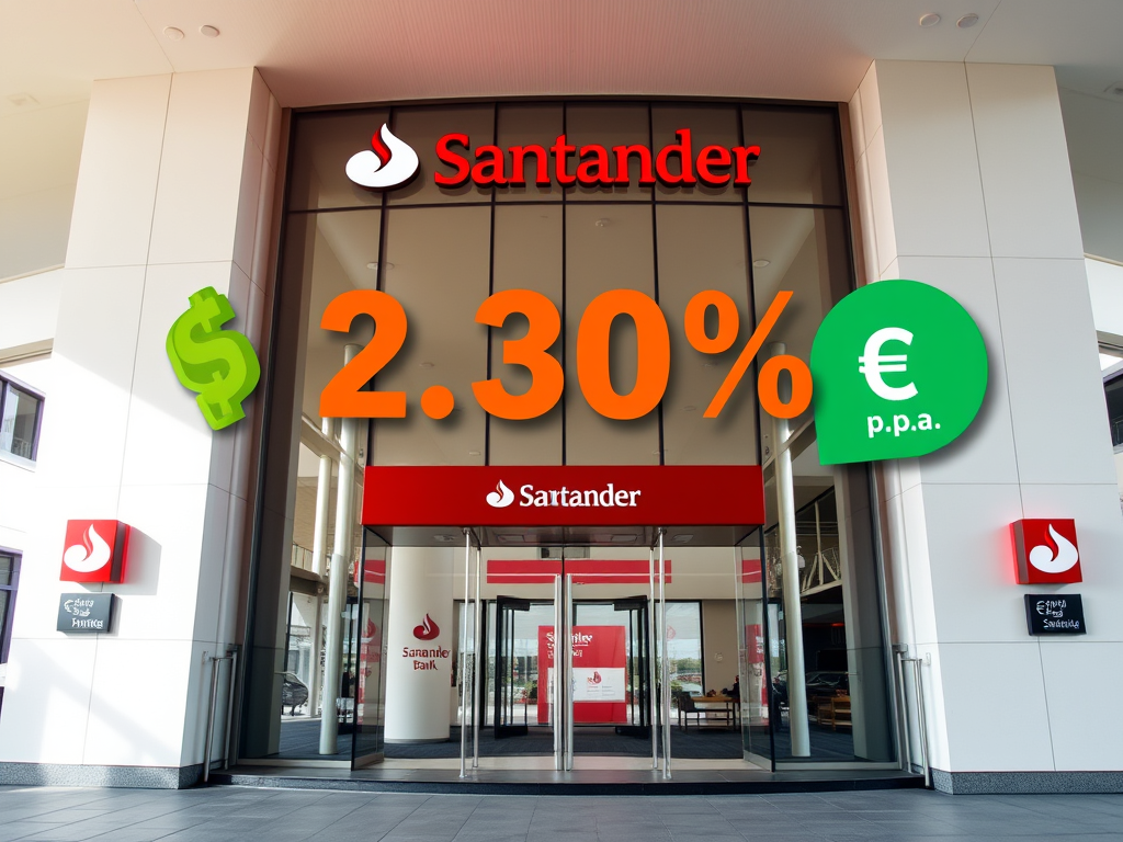 Santander Tagesgeld Zinsen – aktuelle Konditionen und Vergleich