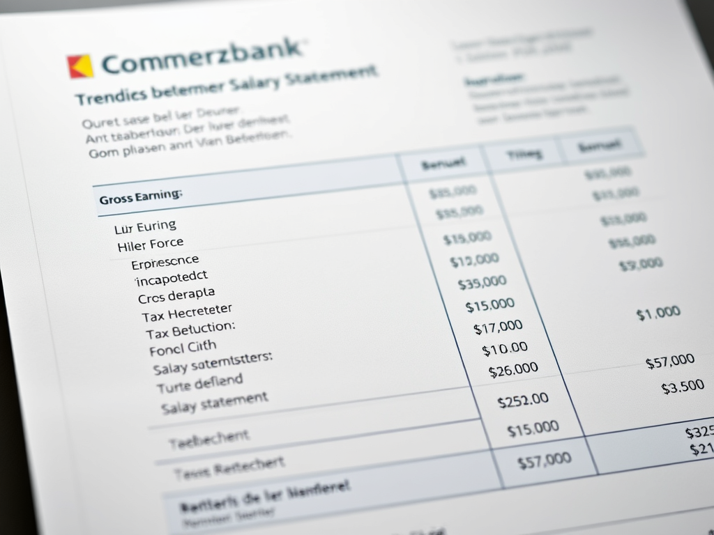 Commerzbank Entgeltabrechnung verstehen: Alle Gebühren und Kosten im Überblick