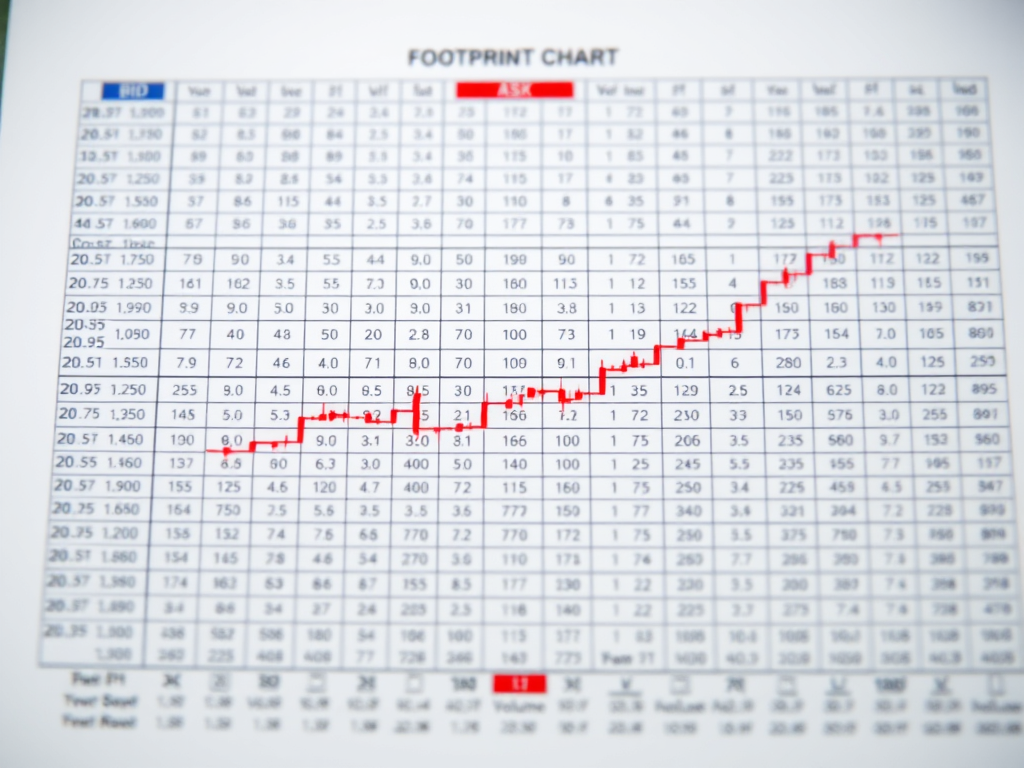 Footprint Chart Analyse: Professionelle Markttiefe-Visualisierung Für Trader